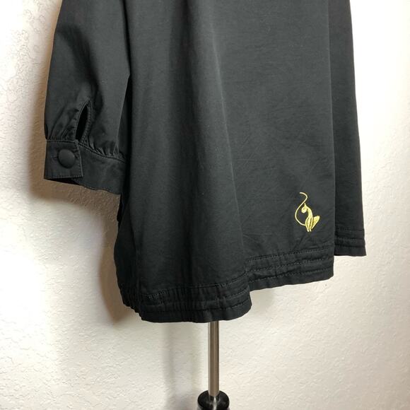 Baby Phat black zip button front jacket size 2X - Picture 12 of 16